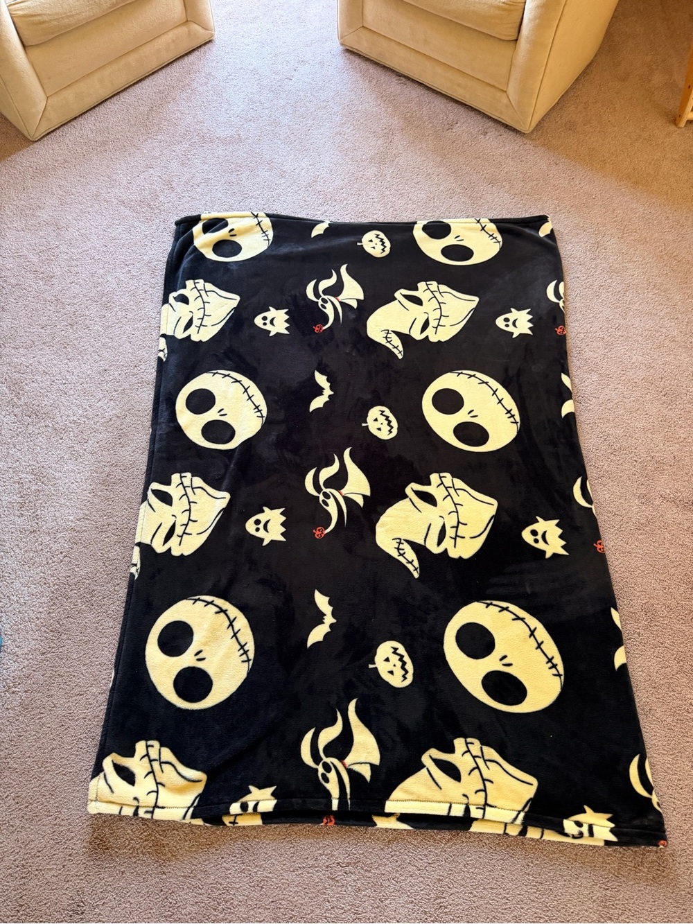 Nightmare Before Christmas Blanket